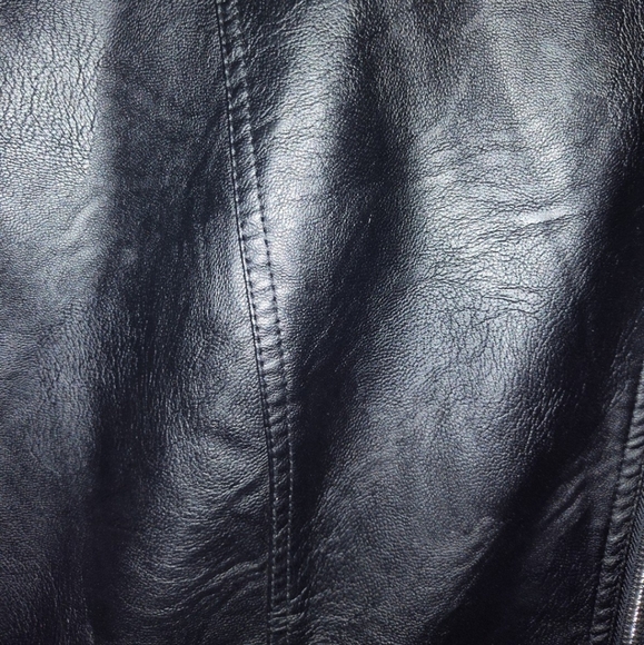 NWT Faux leather coat (looks real!!), size 5x (fits like 3x tho) - Picture 11 of 12